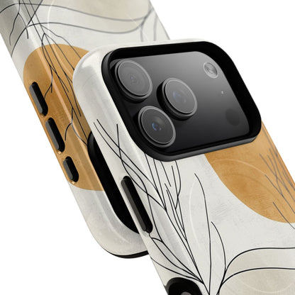 Orange Halo iPhone 17 Pro Case - Tough+ - CASE•BOB