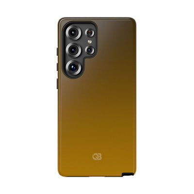 Gold Tough Phone Case for Samsung - Scorched Gold Haze