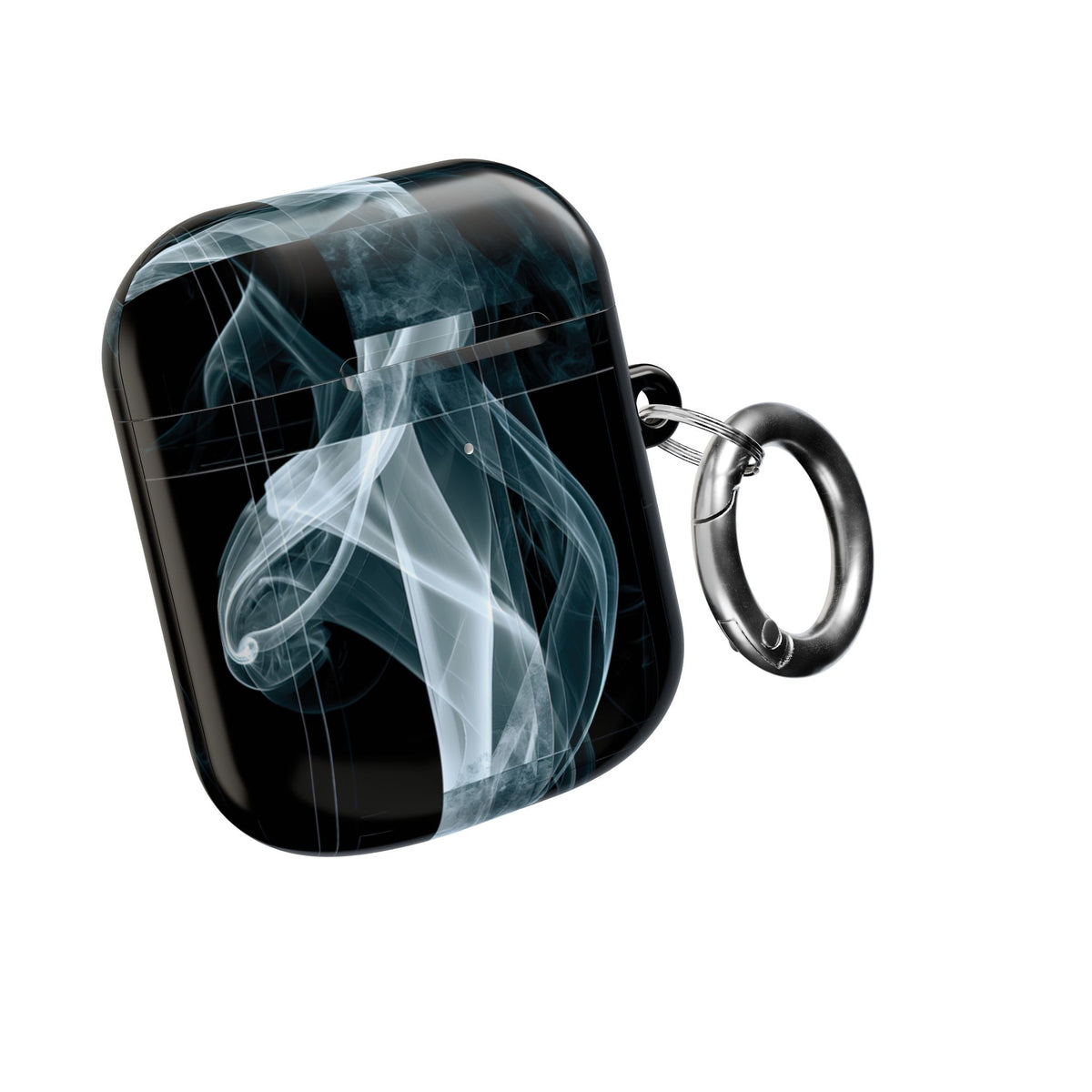 Fractured Smoke · Hard Case for AirPods & AirPods Pro · Black