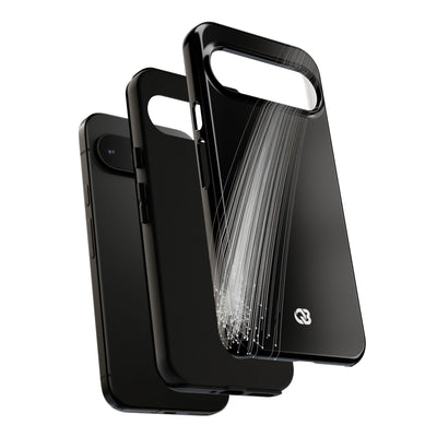 Black Tough Phone Case for Google Pixel - Linear Velocity Beam