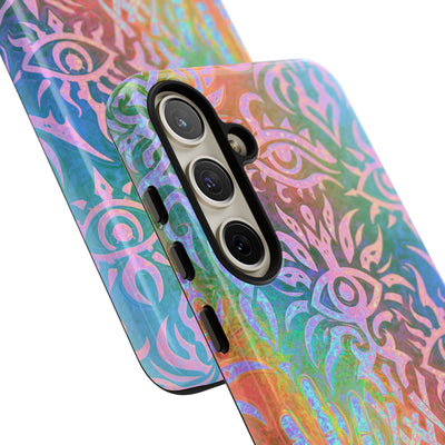 Chromatic Mystic Sigil · Tough Phone Case for Samsung · Blue