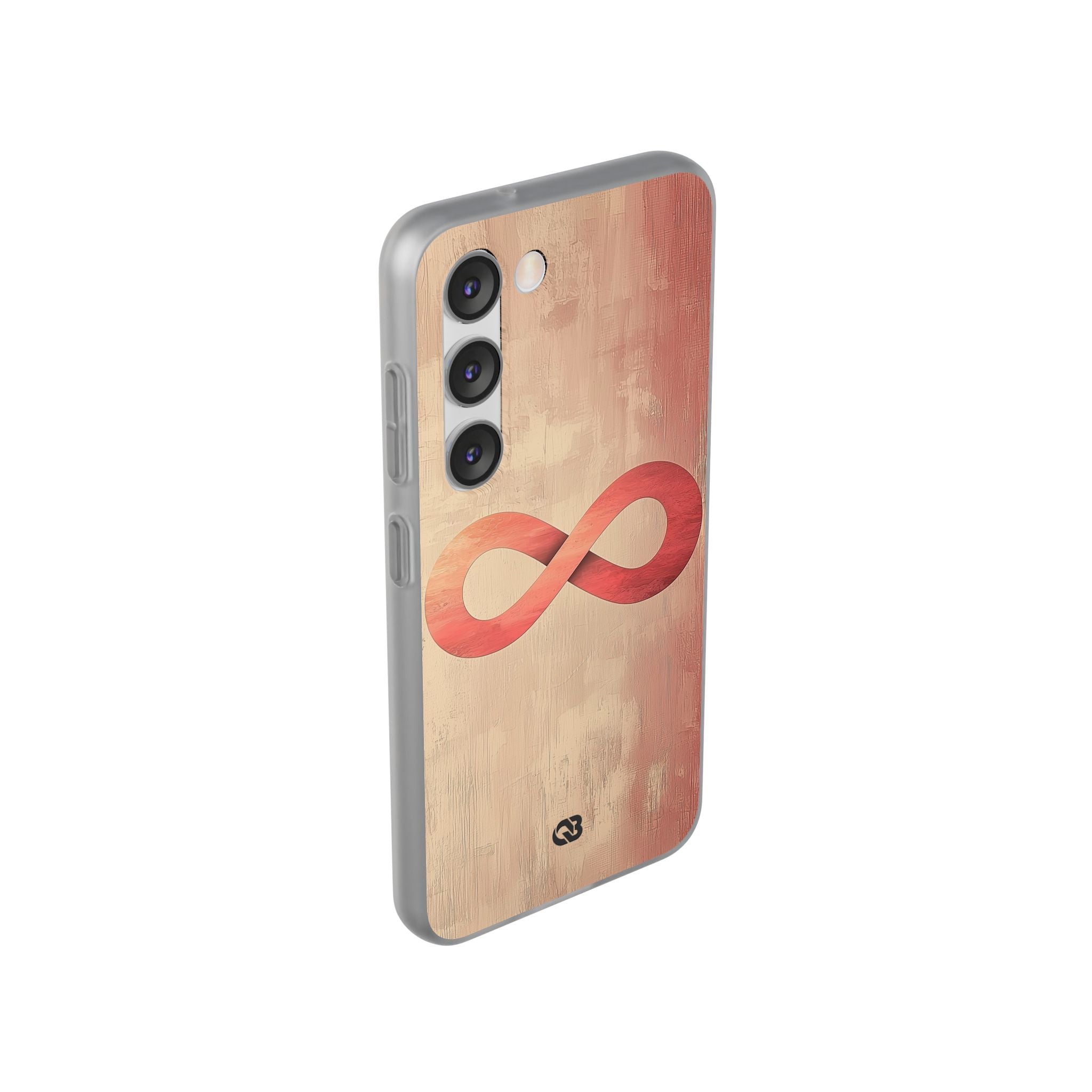 Terracotta Infinity Stroke · Soft Phone Case for Samsung