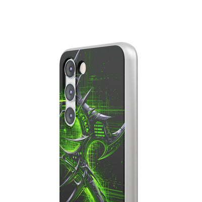 Cyber Sigil Grid · Lite Phone Case for Samsung · Green