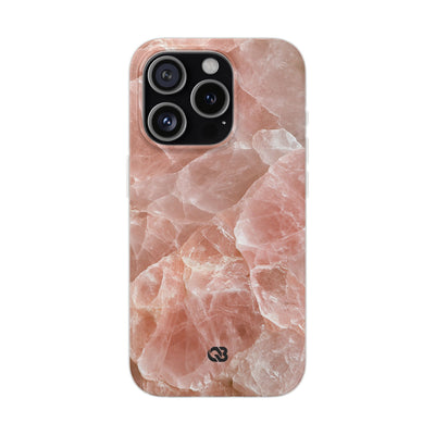 Rose Quartz Facet · Lite Phone Case for iPhone ·  Pink