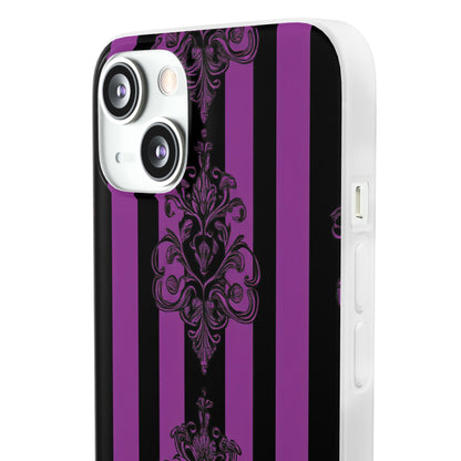 Damask Elegance Purple iPhone 13 - Soft