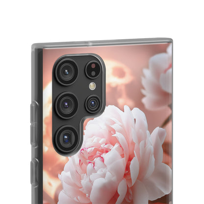 Peony Moonlight Samsung S22 Ultra Case - Soft