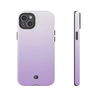 Purple Tough Phone Case for iPhone - Frosted Lavender Fade