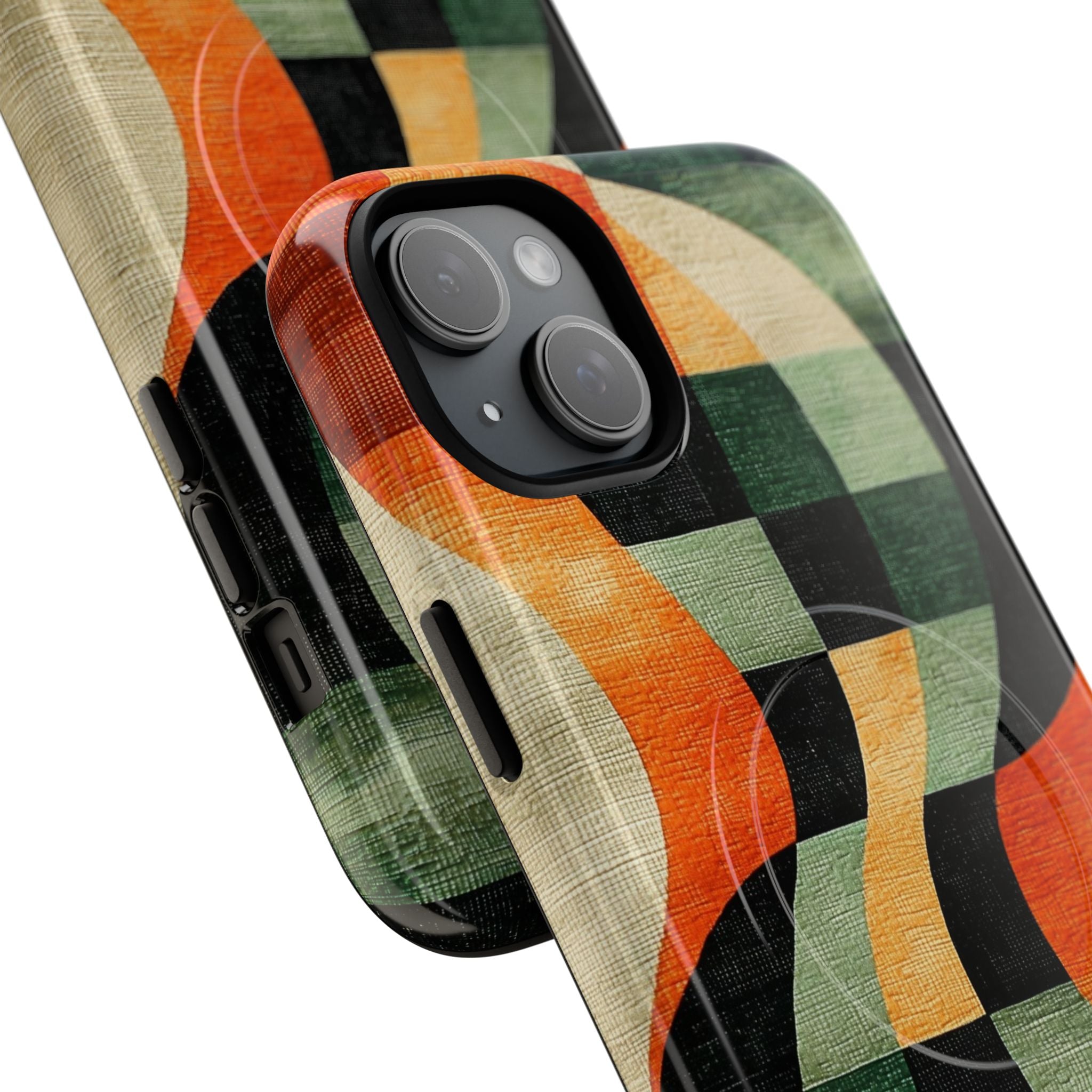 Burnt Orange Curve · Tough+ Phone Case for iPhone · Magsafe
