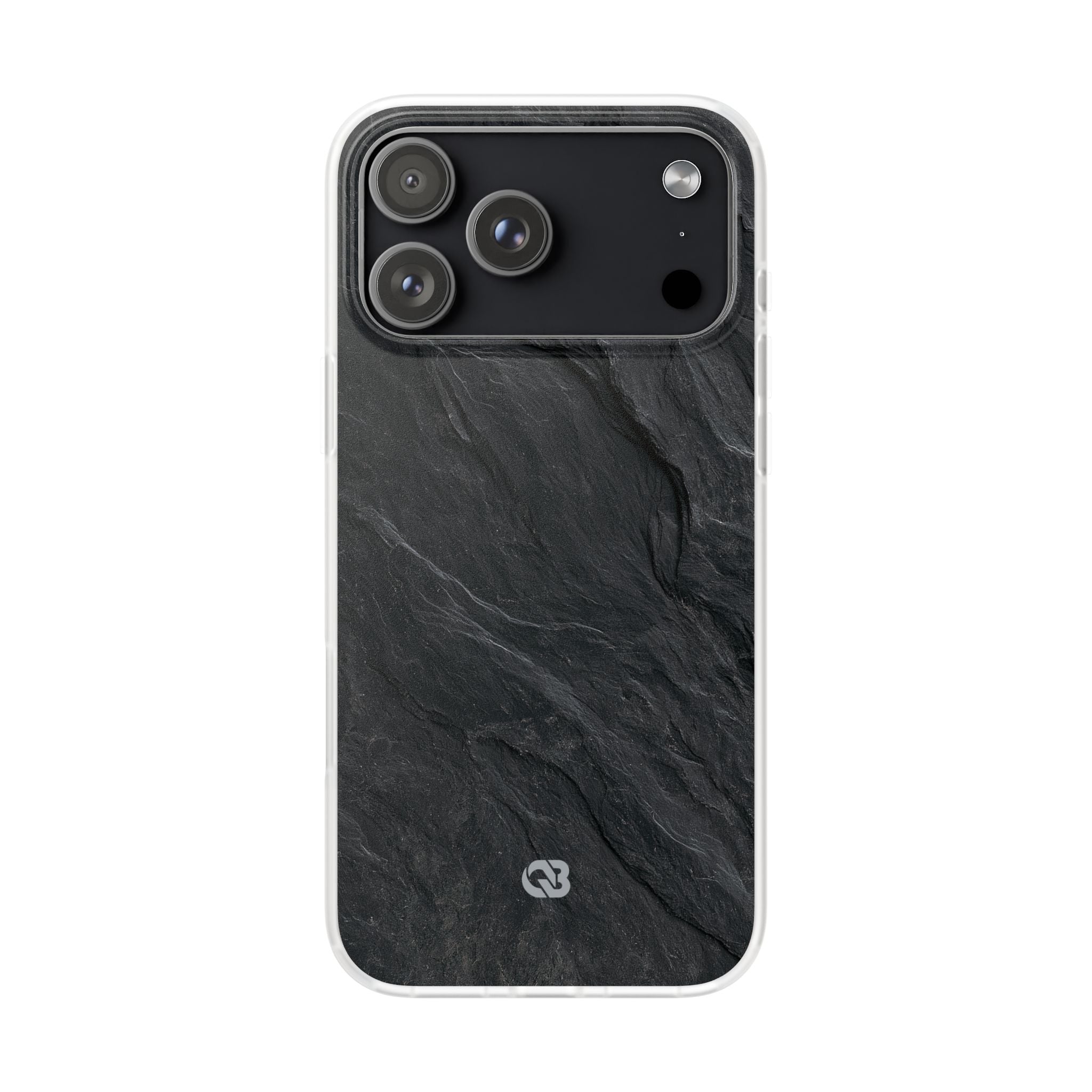 Black Lite Phone Case for iPhone - Midnight Slate Ridge