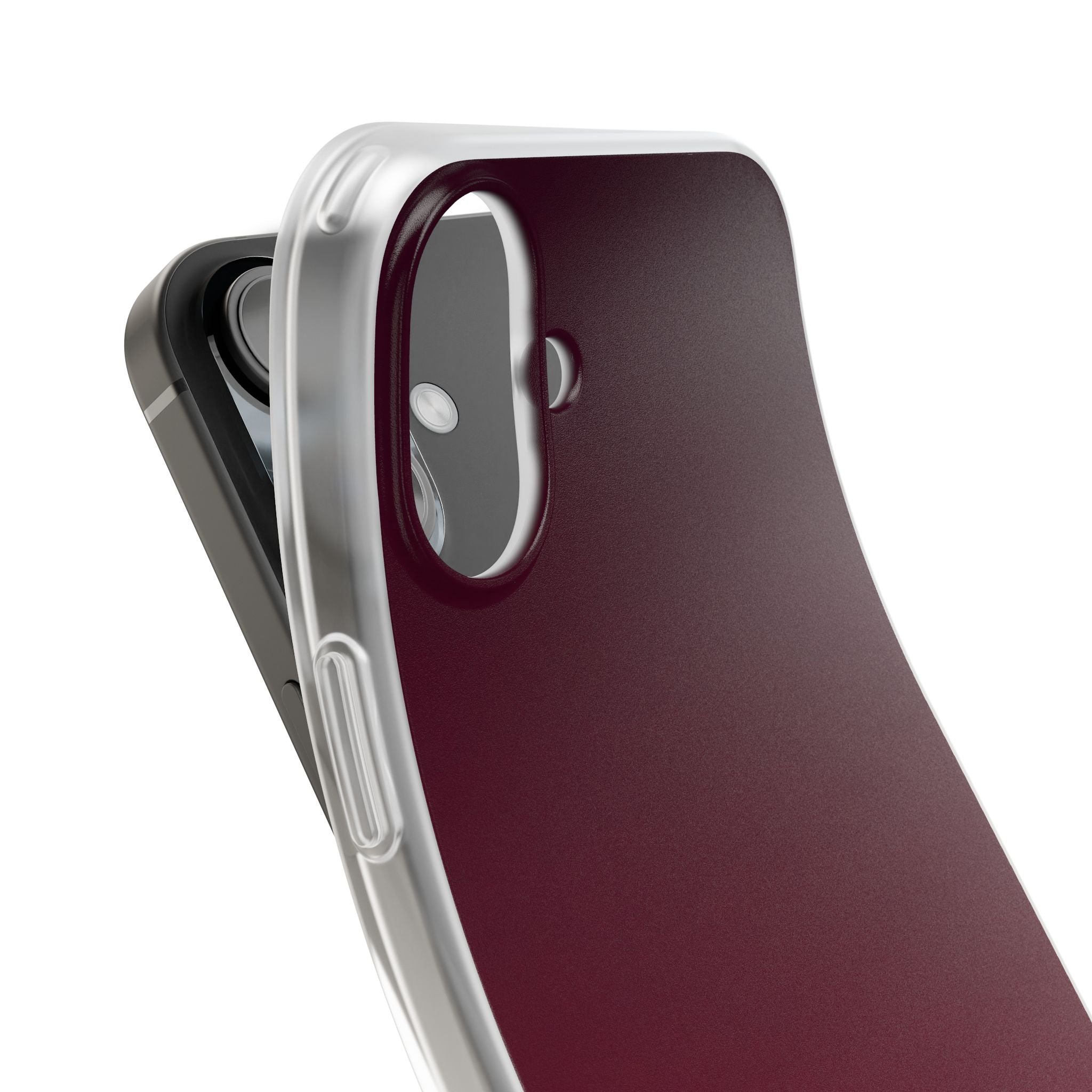 Red Lite Phone Case for iPhone - Deep Sangria Gradient
