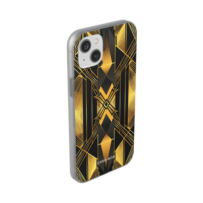 Golden Diamond Radiance iPhone 14 Plus Case - Soft