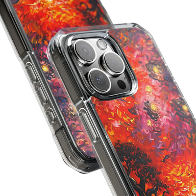 Molten Sky Tree · Impact Phone Case for iPhone · Magsafe