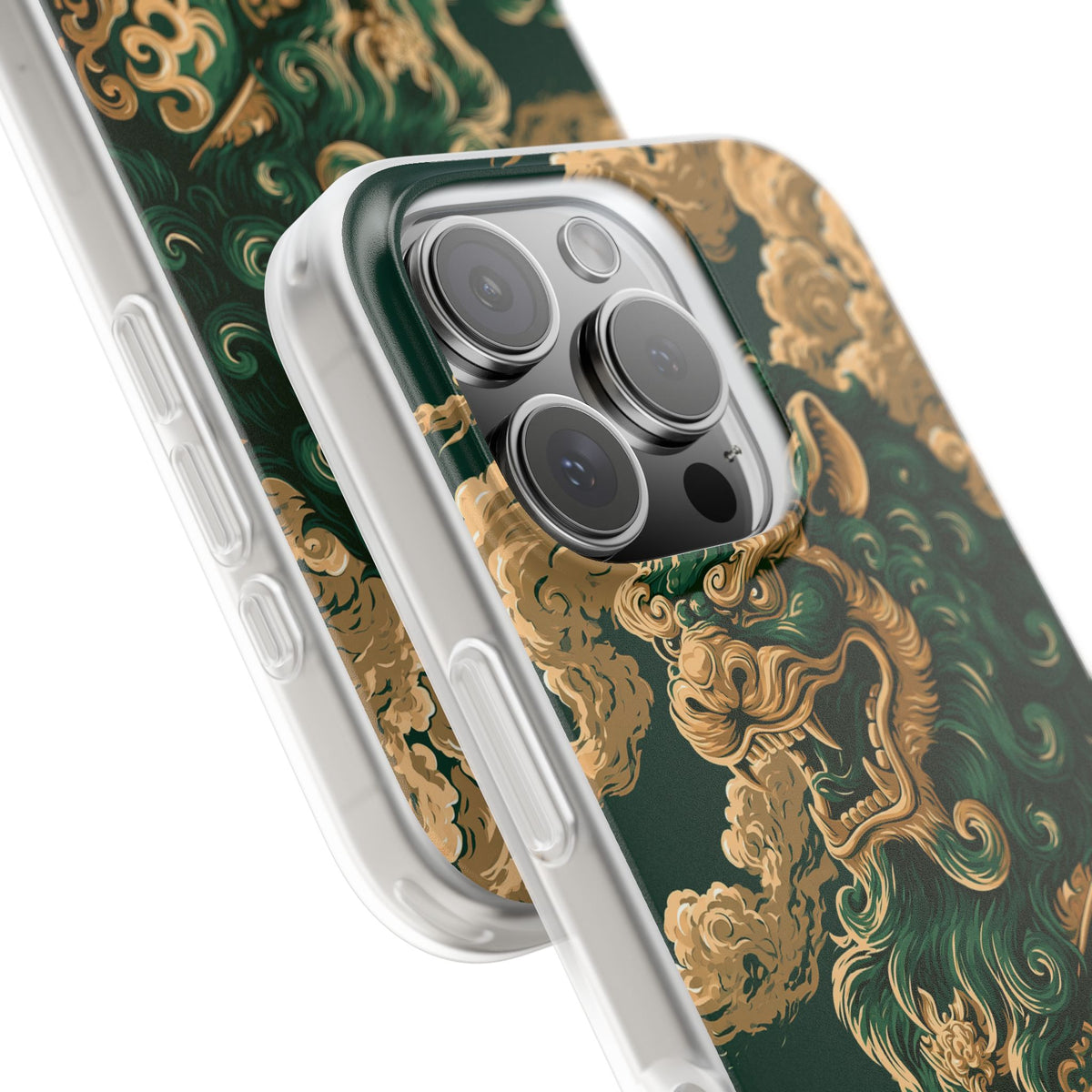 Imperial Guardian Lion · Lite Phone Case for iPhone ·  Green