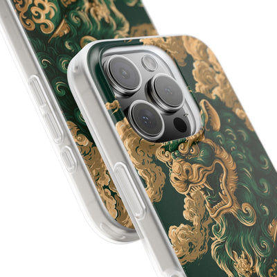 Imperial Guardian Lion · Lite Phone Case for iPhone ·  Green