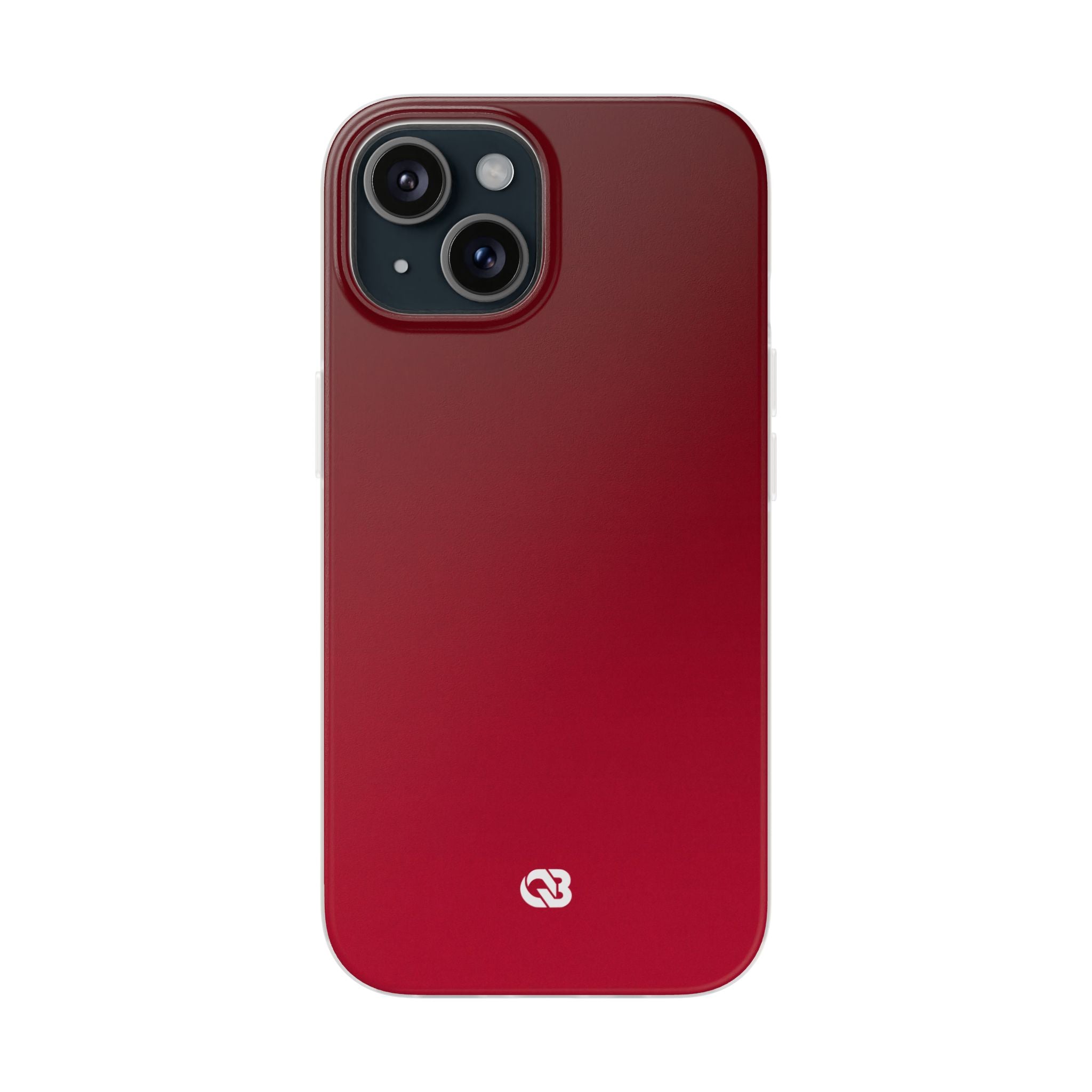 Red Lite Phone Case for iPhone - Crimson Velvet Fade