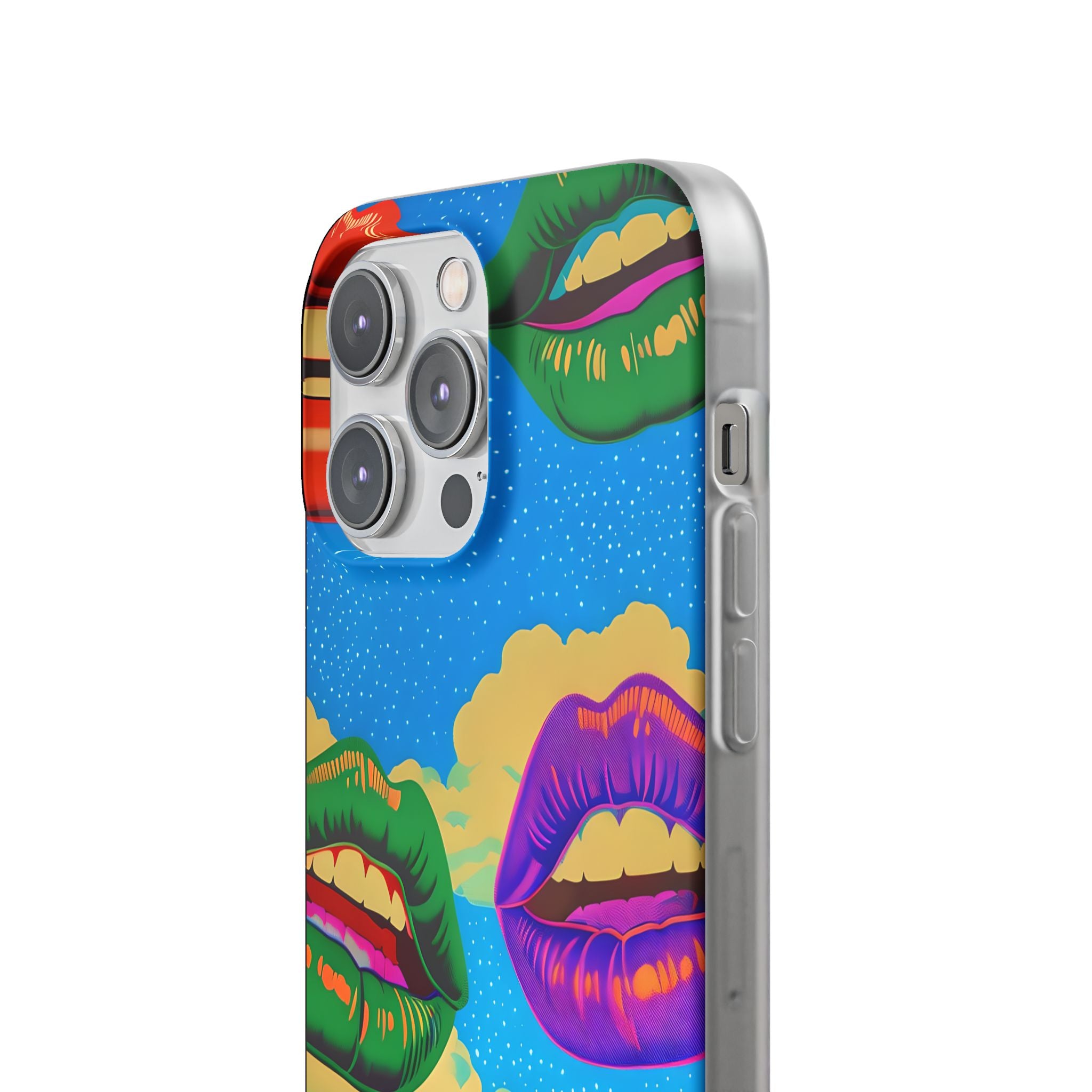Colorful Lipscape iPhone 14 Pro Max Case - Soft