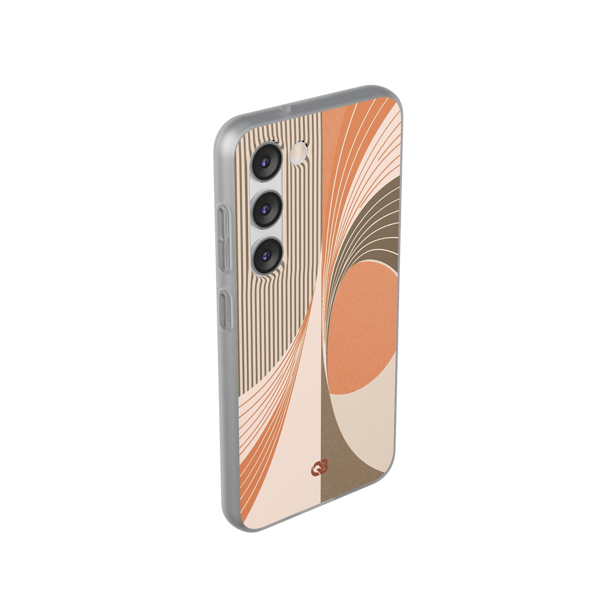 Orange Lite Phone Case for Samsung - Desert Arc Horizon