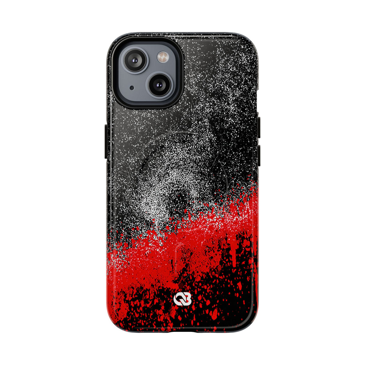 Crimson Noir Drip · Tough 2.0 Magnetic Phone Case for iPhone · Black