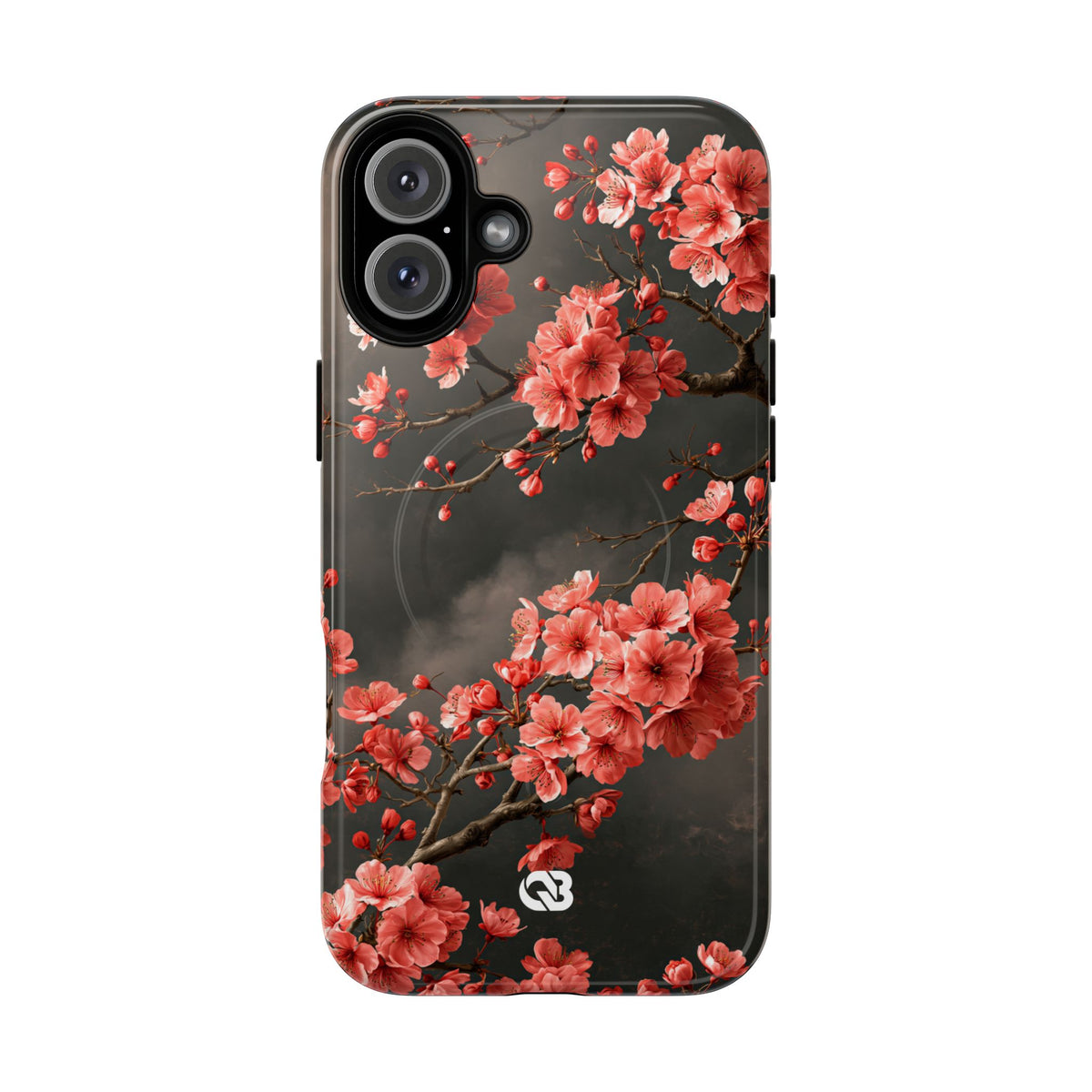 Dark Sakura Nocturne · Tough 2.0 Magnetic Phone Case for iPhone · Black