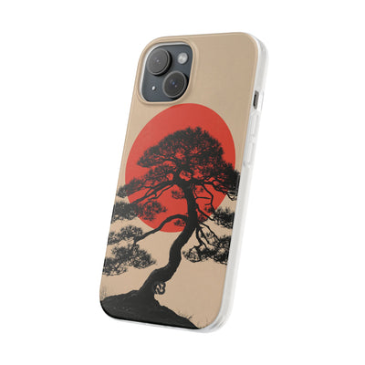 Crimson Pine Solitude · Lite Phone Case for iPhone ·  Beige