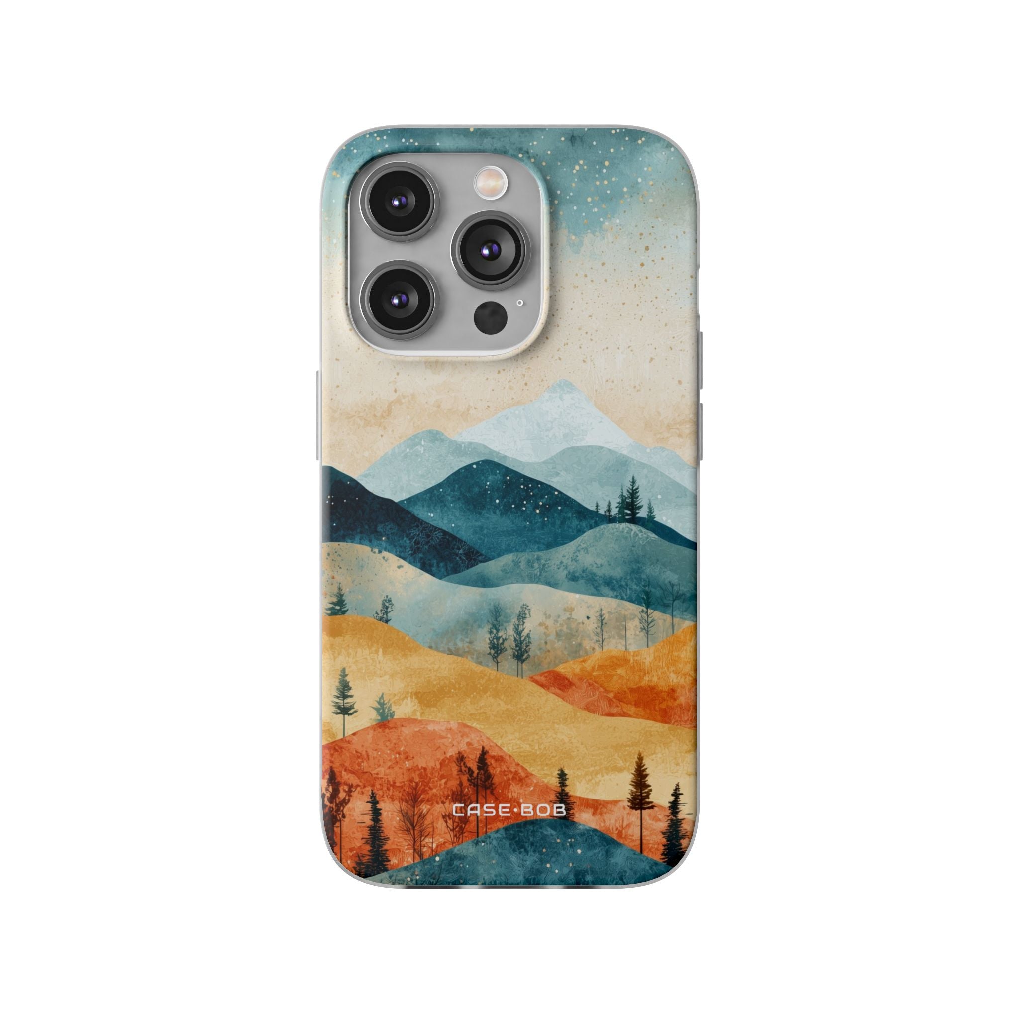 Moonlit Mountains iPhone 14 Pro Case - Soft