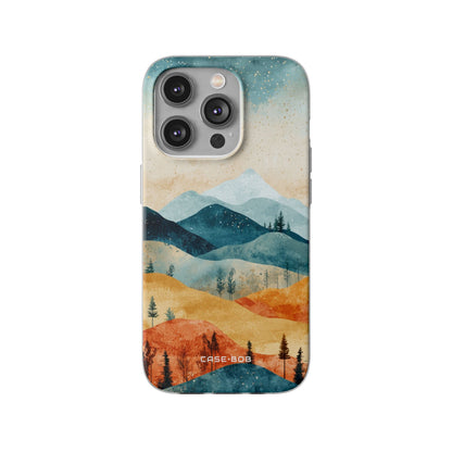 Moonlit Mountains iPhone 14 Pro Case - Soft