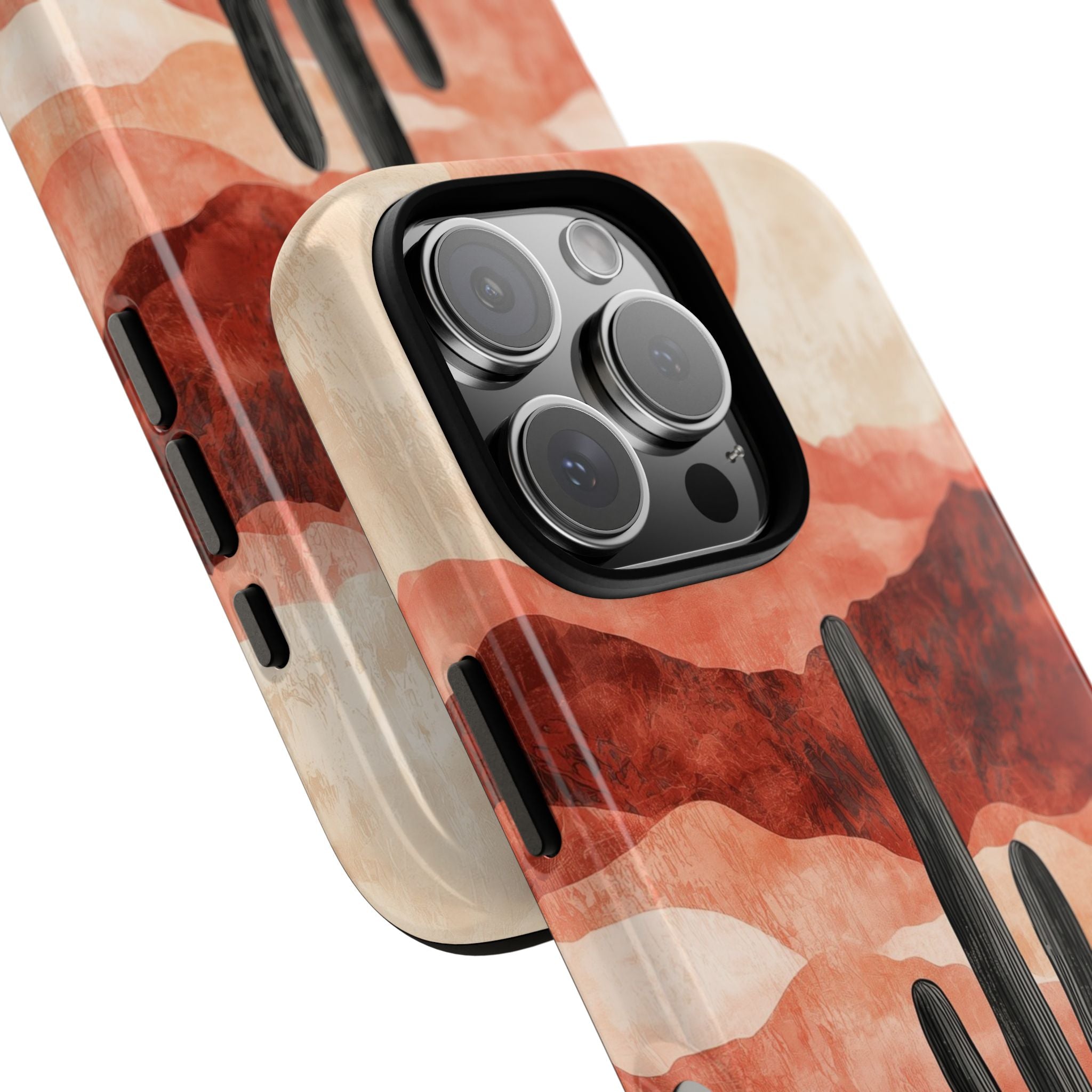 Terracotta Desert Sun · Tough Phone Case for iPhone