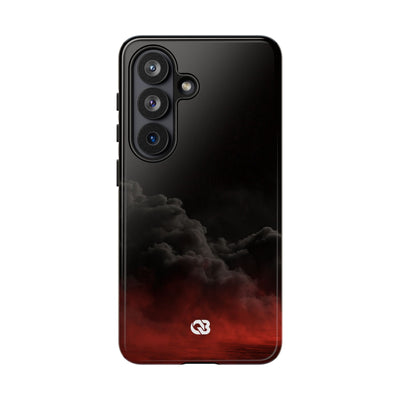 Crimson Fog Void · Tough Phone Case for Samsung · Black
