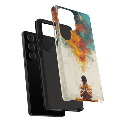 Meditativer Glow Samsung S25 Ultra Case - Tough