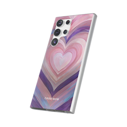 Radiant Heartbrush Samsung S23 Ultra Cover - Soft