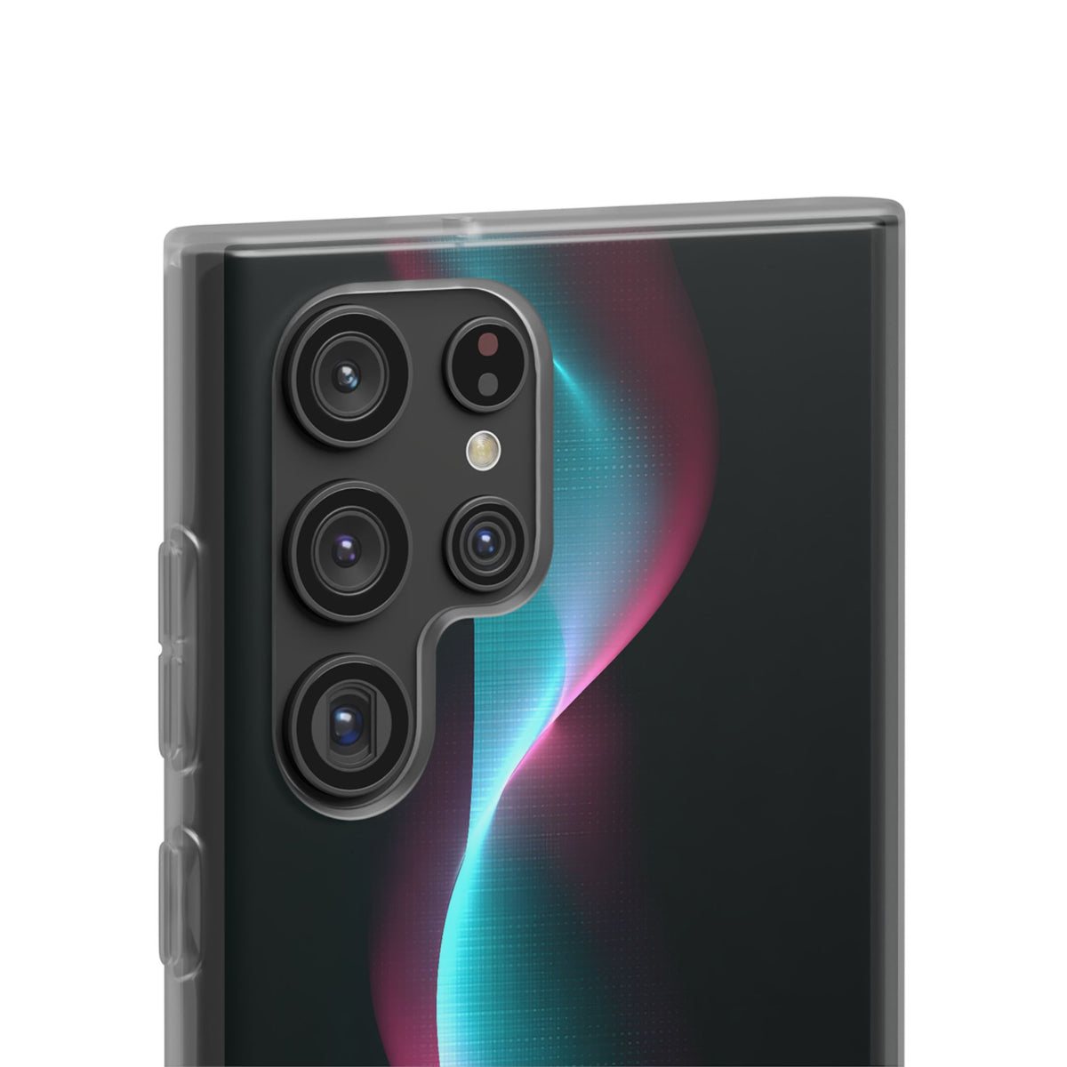 Neon Pixel Flow · Lite Phone Case for Samsung · Black