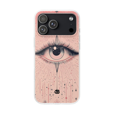 Obsidian Cosmic Gaze · Soft Phone Case for iPhone