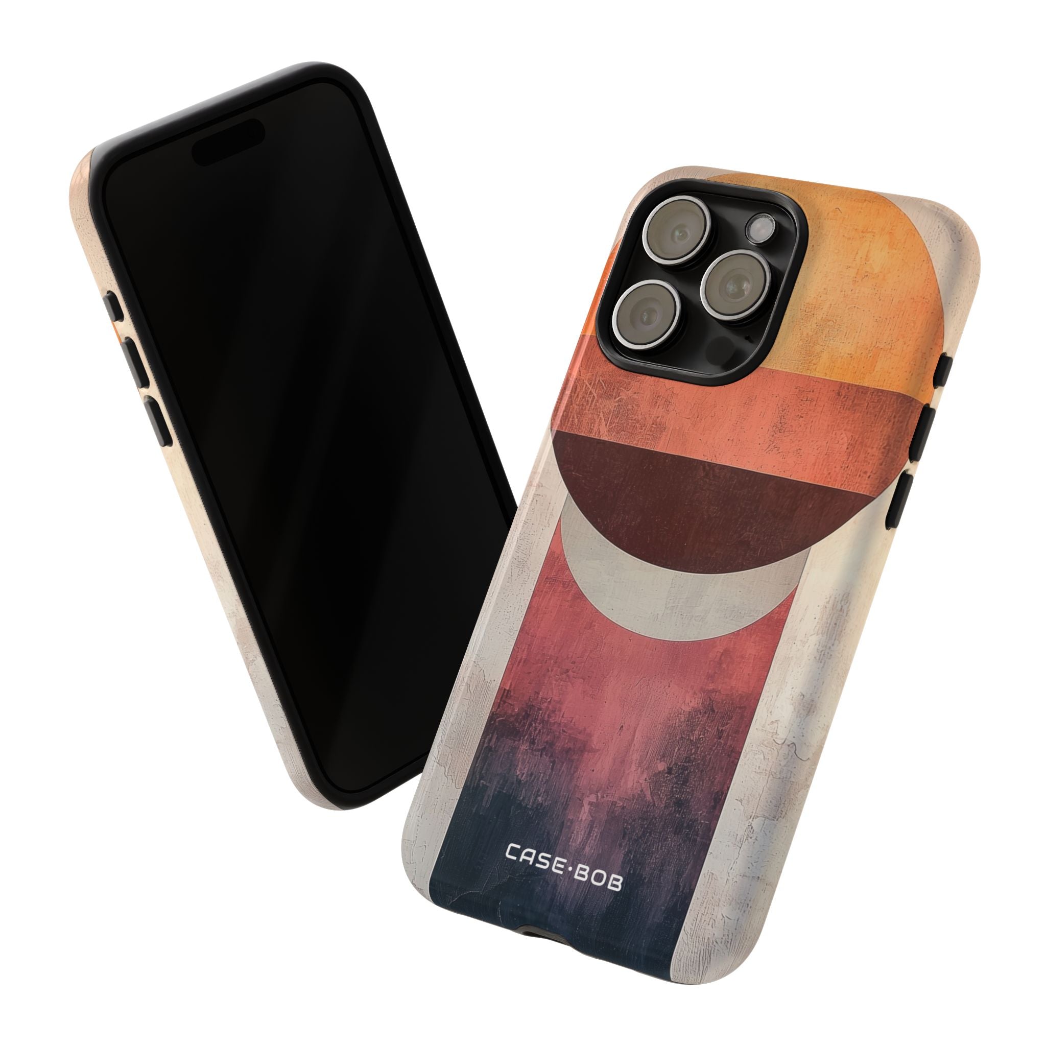Sunset Orb iPhone 15 Pro Max Case - Tough