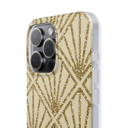 Gold Diamant Glanz iPhone 15 Pro Max Case - Soft