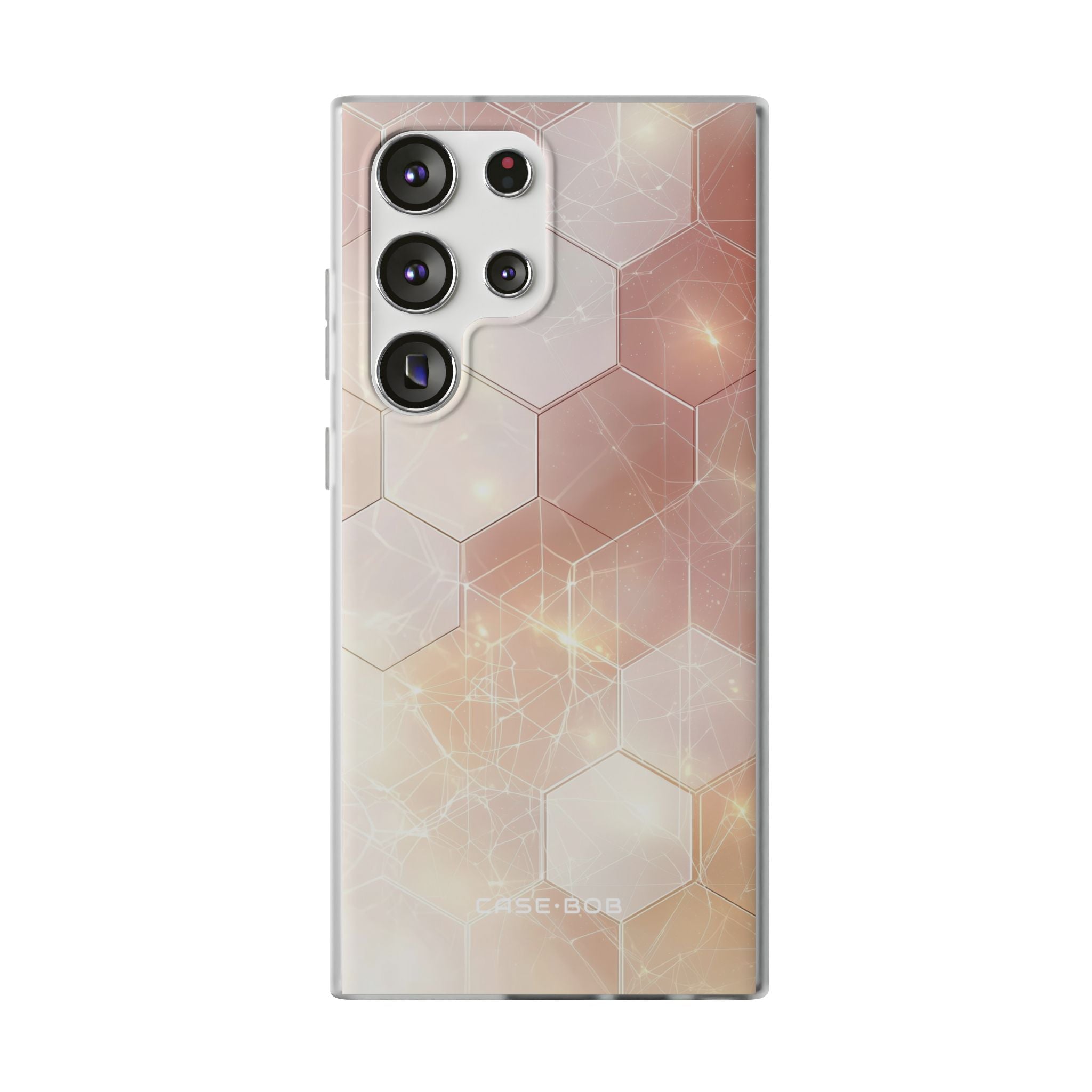 Honeycomb Glow Samsung S23 Ultra Case - Soft