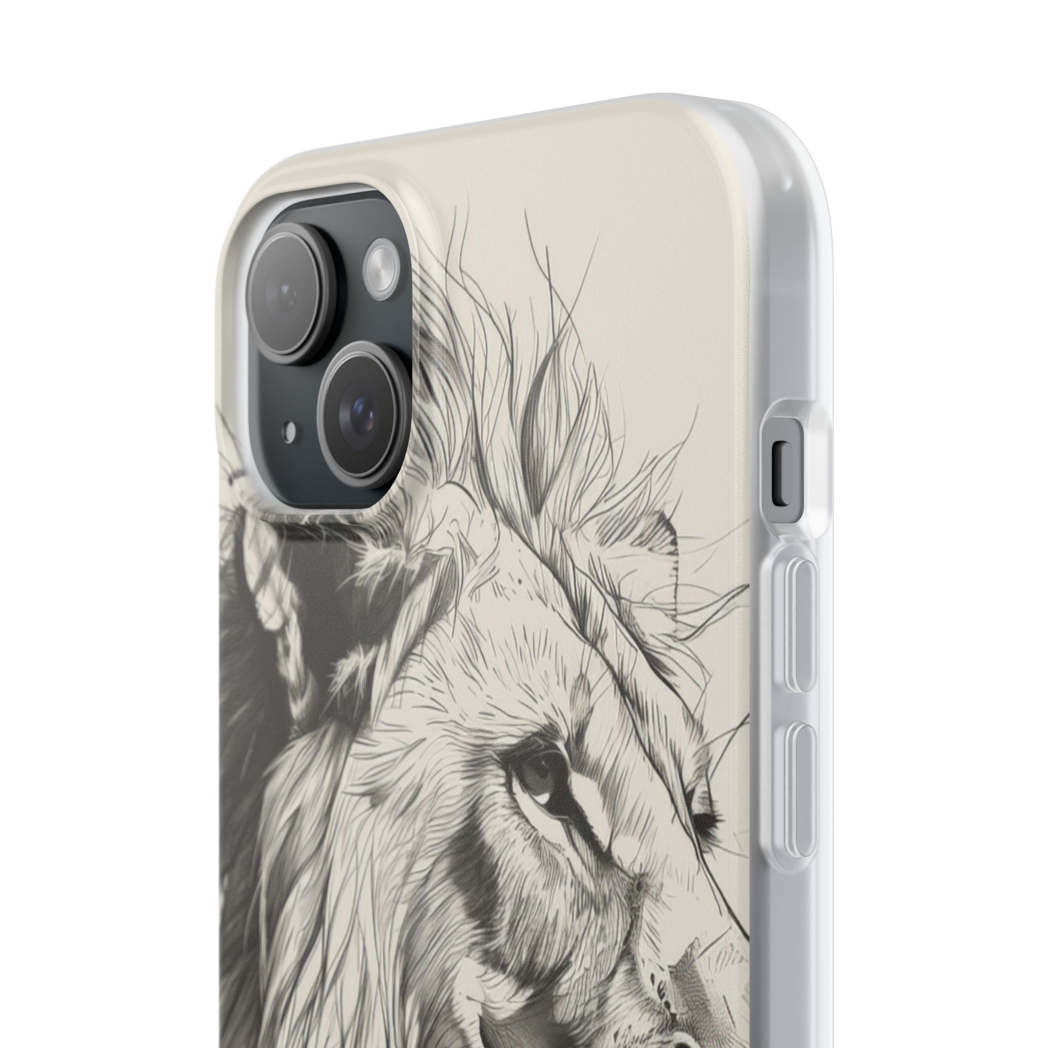 Lion Flow iPhone 15 Plus Case - Soft