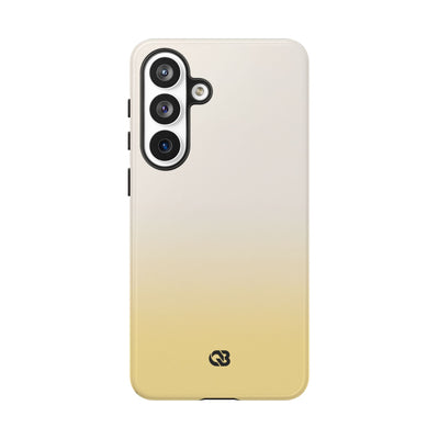 Solar Cream Ombre · Tough Phone Case for Samsung · Yellow