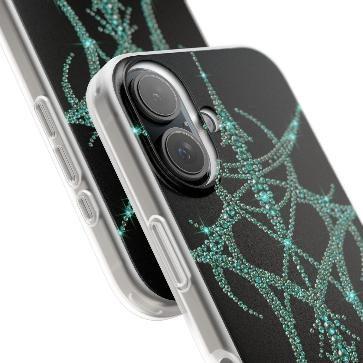 Teal Cyber Sigil · Lite Phone Case for iPhone ·  Teal