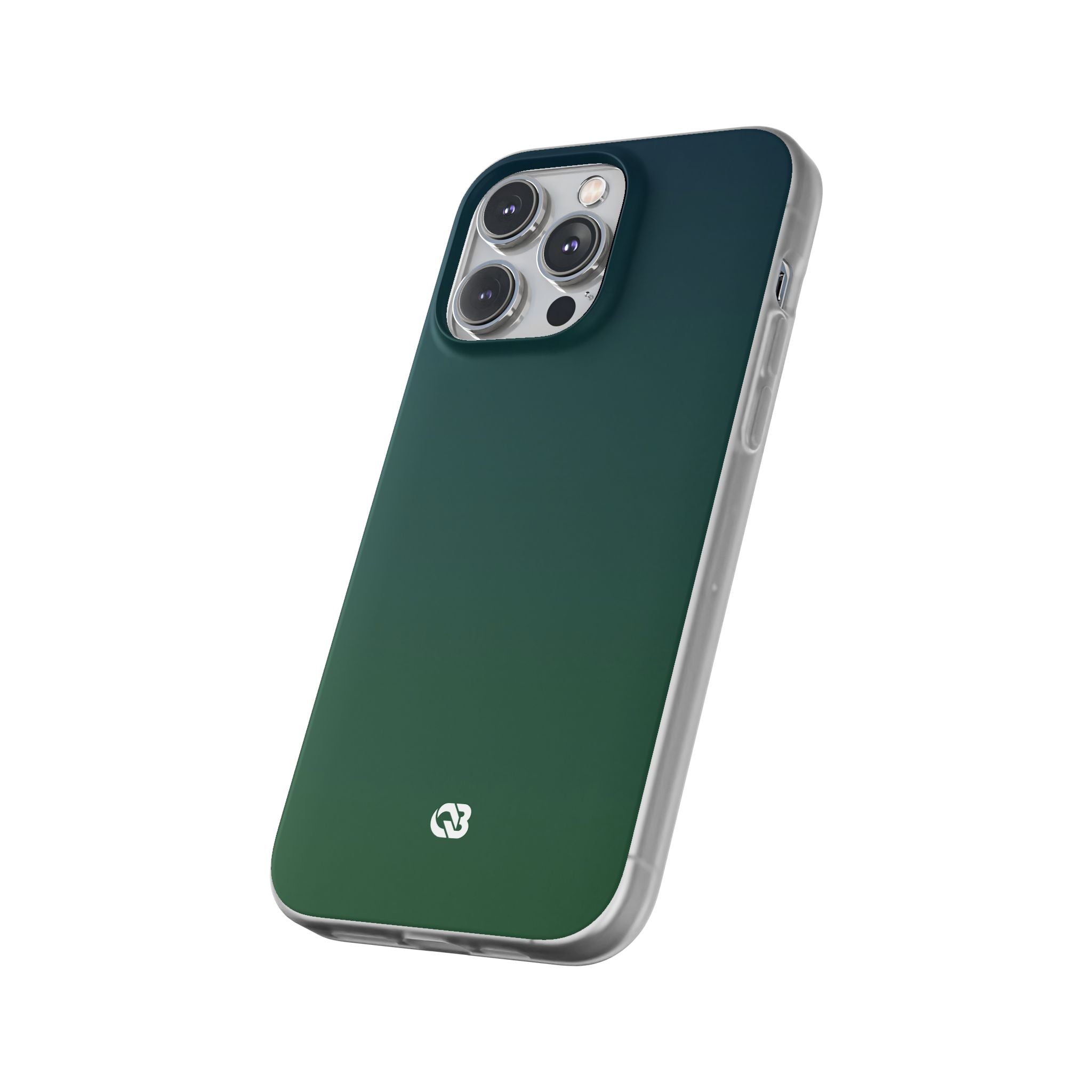 Green Lite Phone Case for iPhone - Midnight Pine Horizon