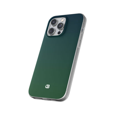 Green Lite Phone Case for iPhone - Midnight Pine Horizon
