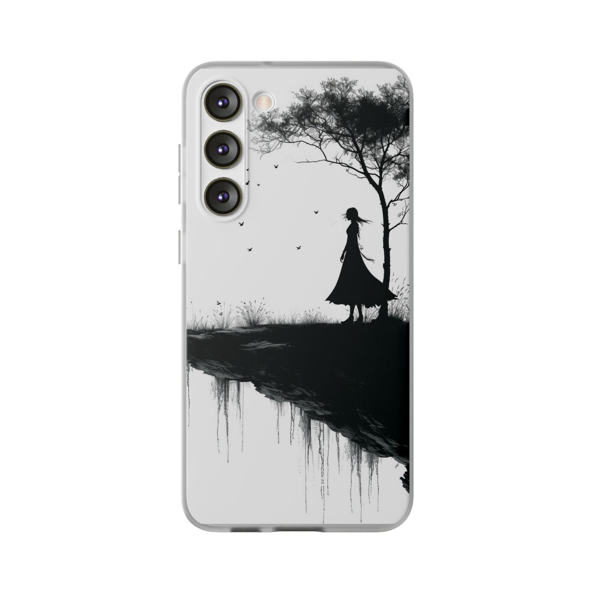 Cliffside Silhouette Samsung S23 Plus Case - Soft