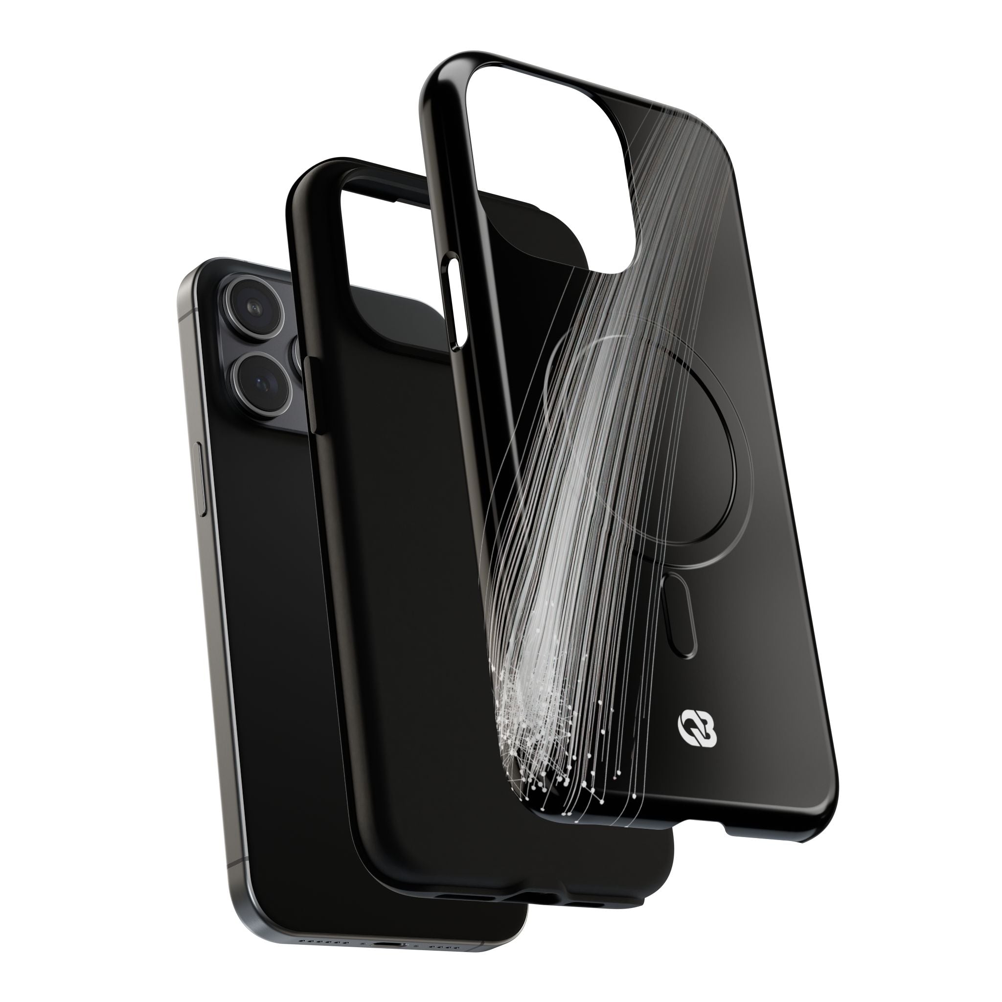 Black Tough 2.0 Magsafe Phone Case for iPhone - Linear Velocity Beam