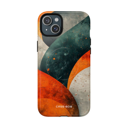Crimson Wave iPhone 15 Plus Case - Tough+