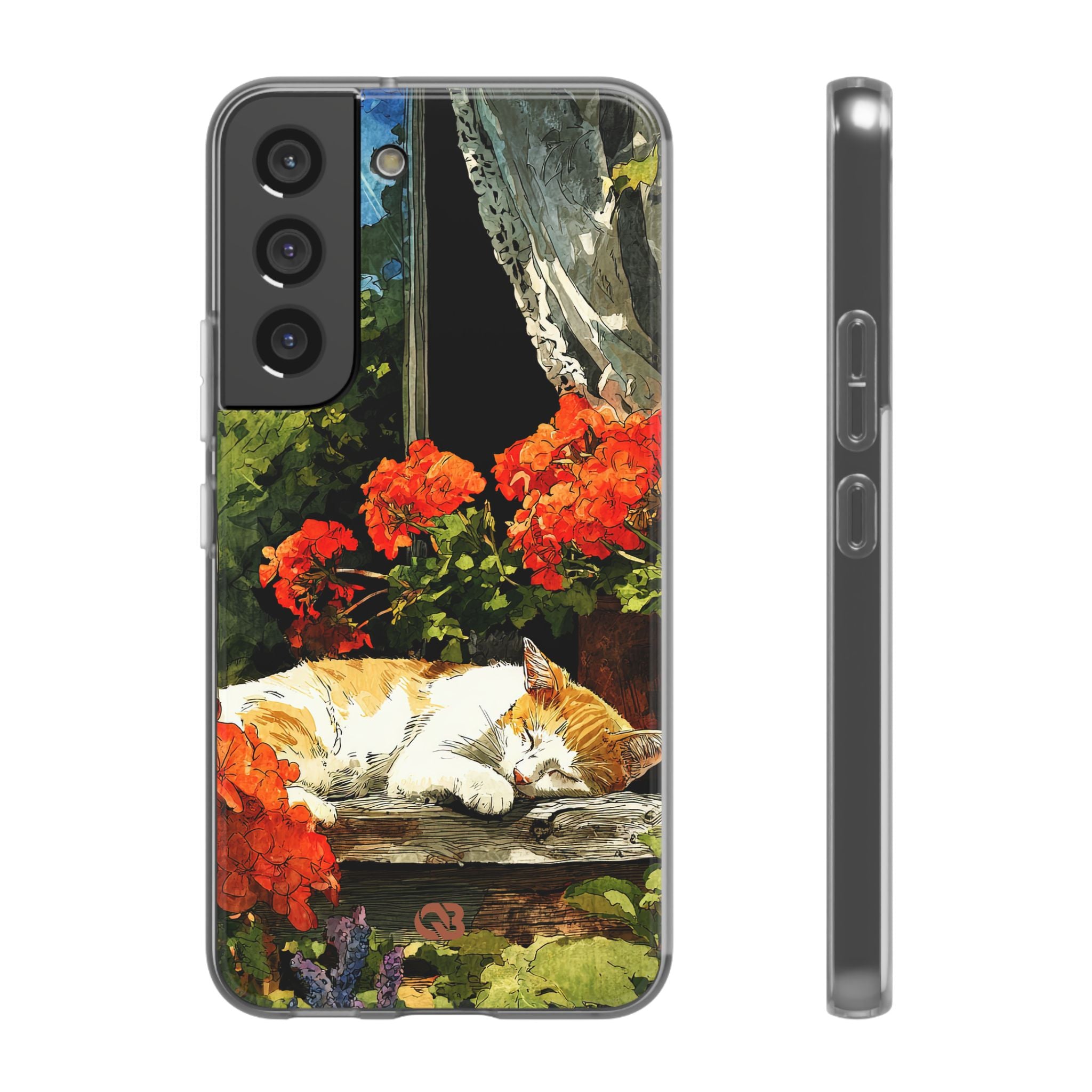 Sleeping Ginger Bloom · Soft Phone Case for Samsung