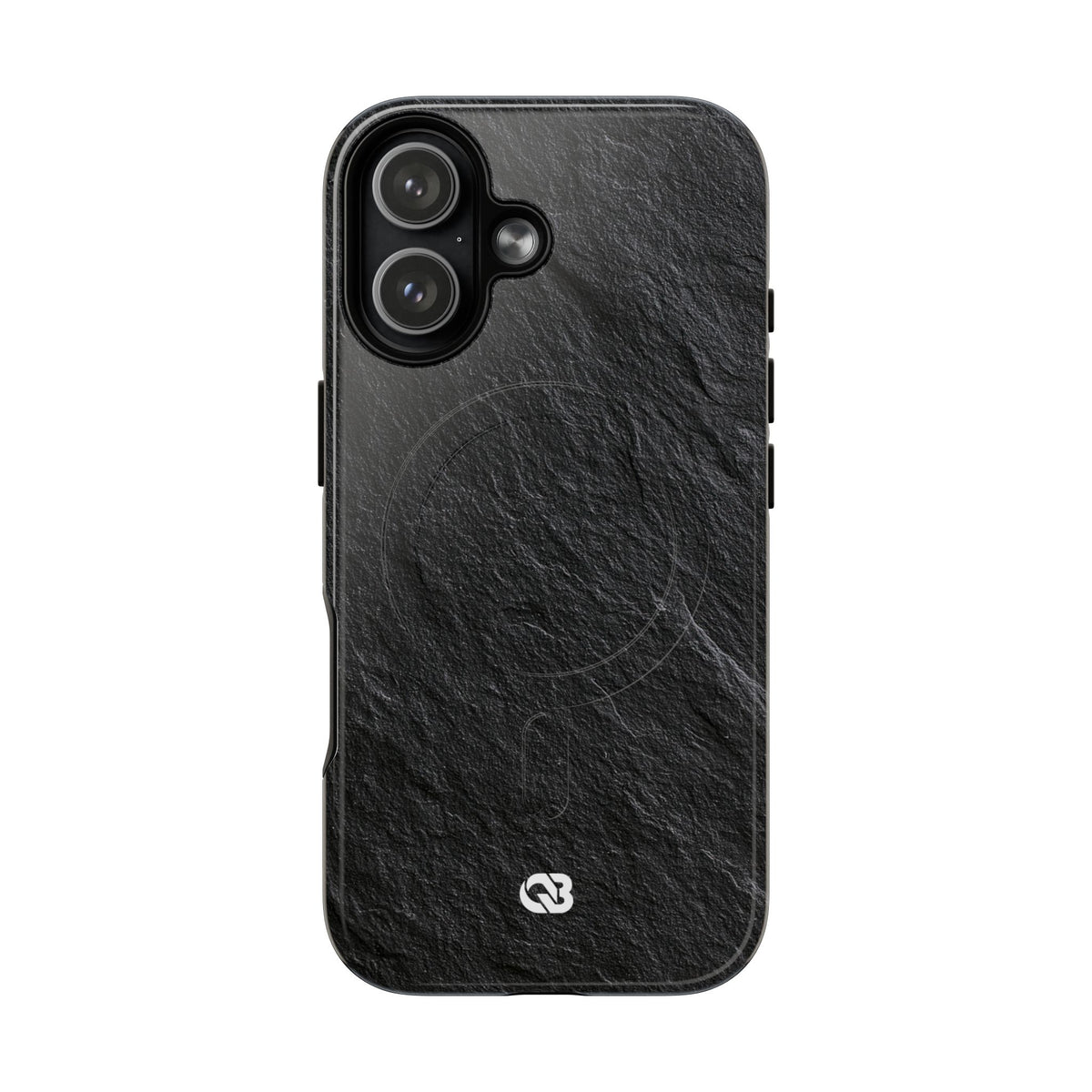 Obsidian Slate · Tough 2.0 Magnetic Phone Case for iPhone · Black