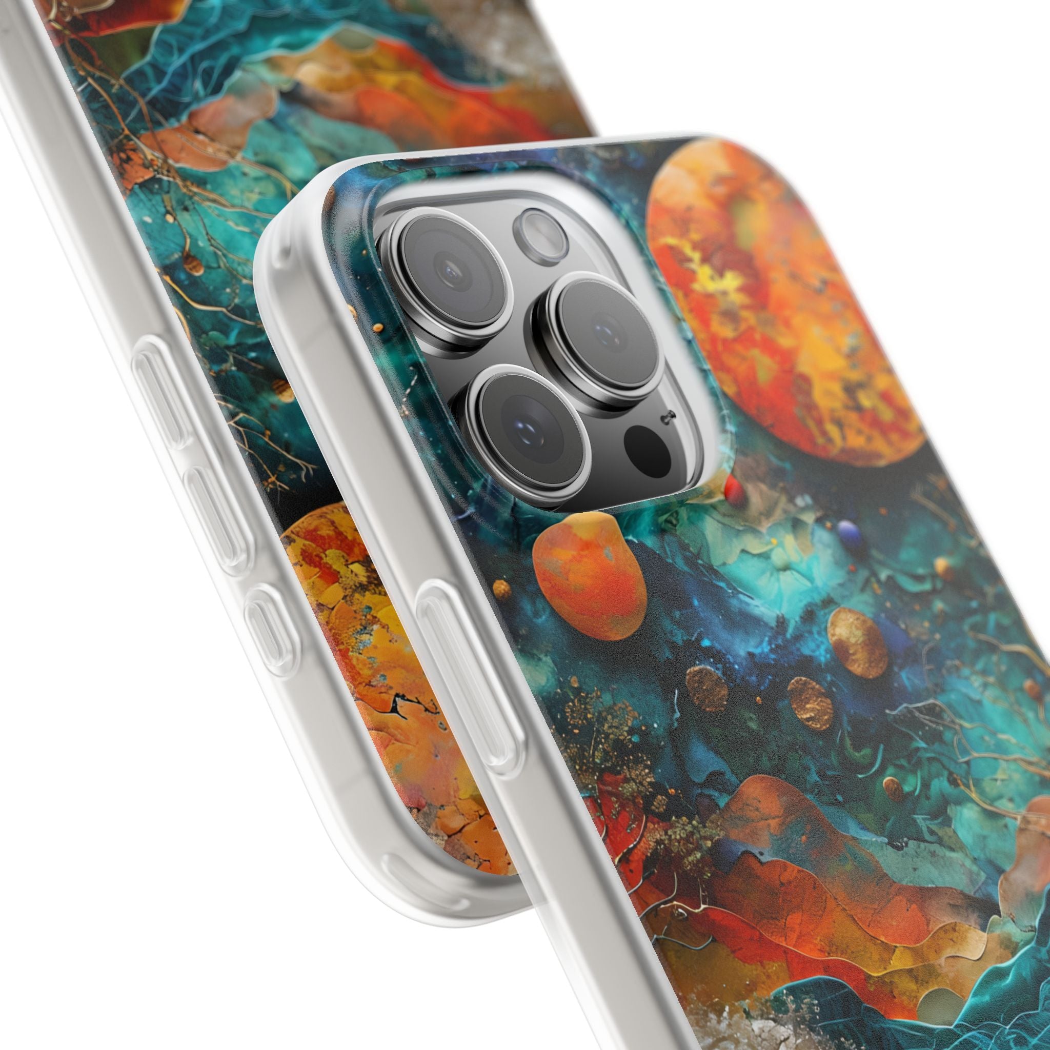 Copper Horizon Drift · Soft Mobilskal för iPhone