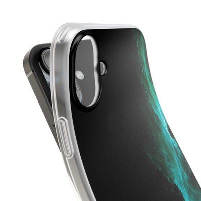 Luminous Plume · Lite Phone Case for iPhone ·  Teal