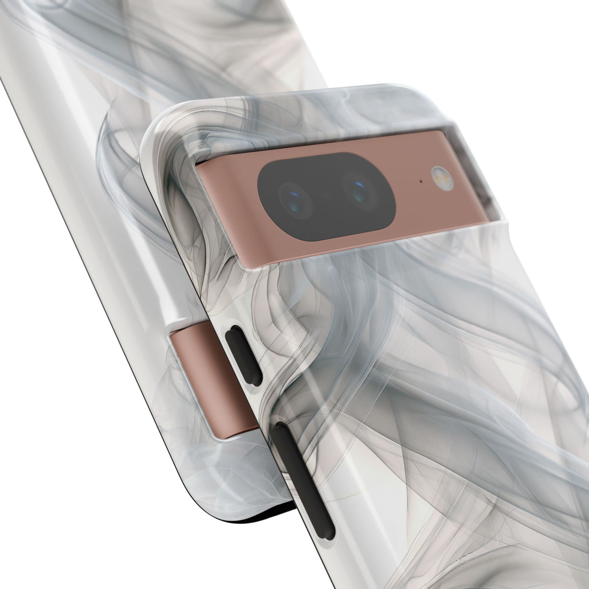 Vapor Noir · Tough Phone Case for Pixel ·  White