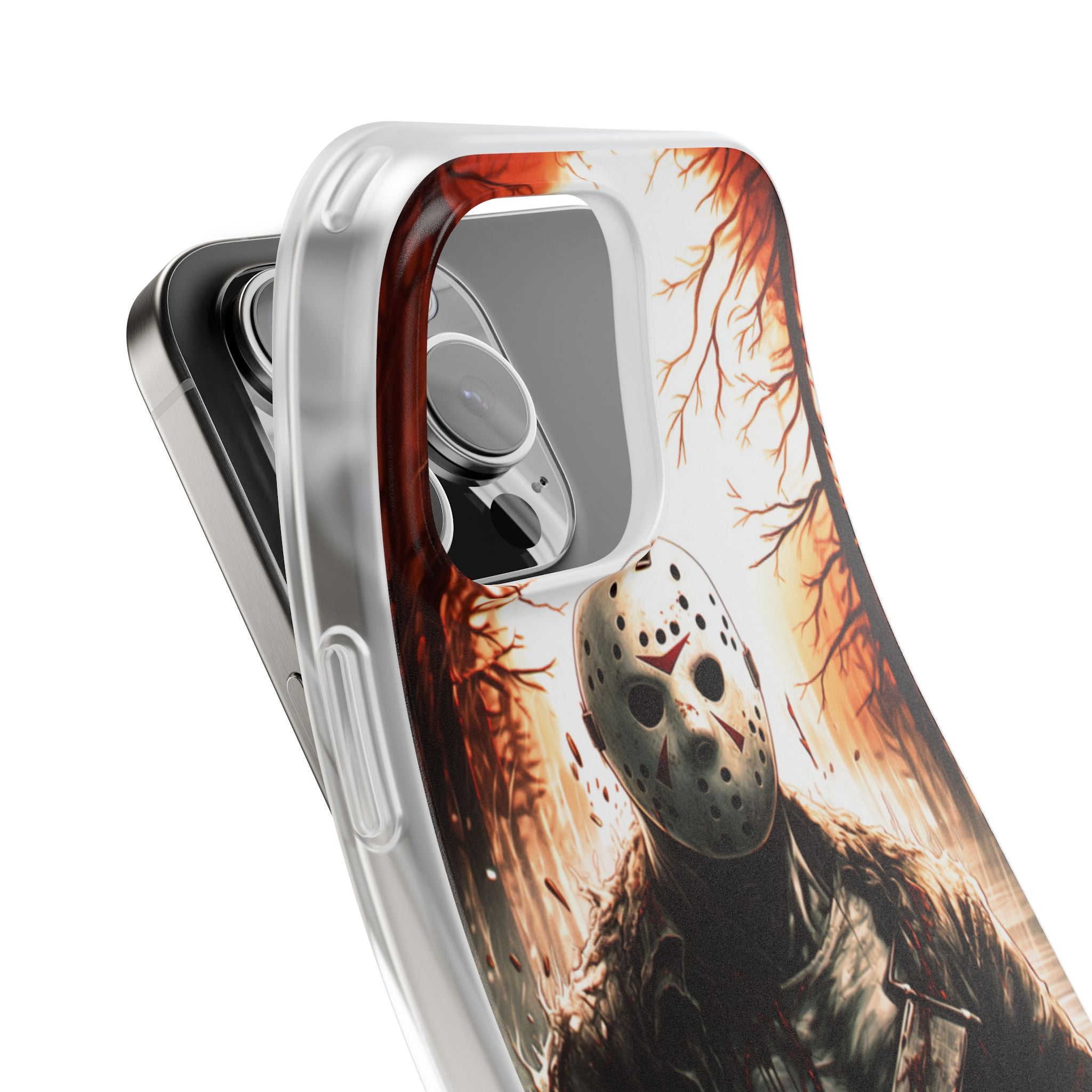 Inferno Slasher Mask · Soft Fundas para teléfono para iPhone