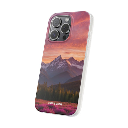 Snowcap Bloom iPhone 15 Pro Case - Soft